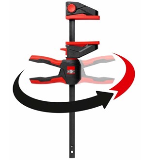 Bessey enhåndstvinger EZ 300/80 X 2 stk + kniv