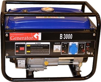 B-3000 manuell start
