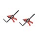 2 stk - Piher klemme MINI QUICK T-TRACK 15 cm