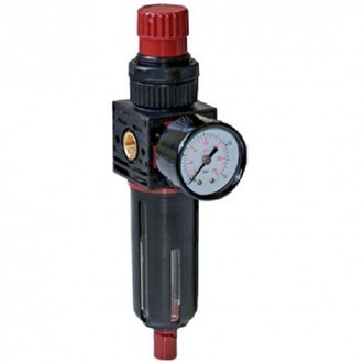 Trykkregulator M/Vannutskiller 1/4"