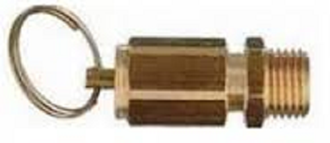 Sikkerhetsventil 10 Bar 1/4" gjenger