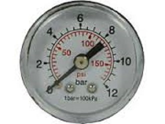 Manometer Ø40mm 1/8" gjenger