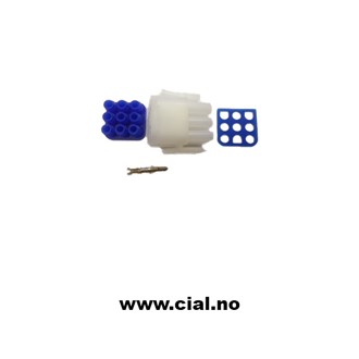 komplett plugg IS styrepanel 9 pin