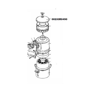 Deksel RF120 luftfilter