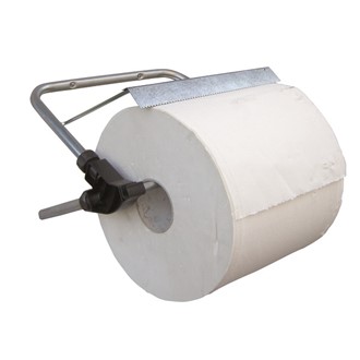 Papir holder modell 8055E for vegg  Zink