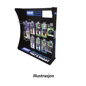 Trade utstilling 10 posisjoner.
