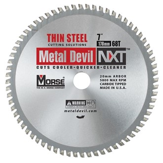 Morse Metal-Devil - 180-1.8/1.4-30/20-68T Thin steel cutting