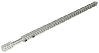 Anleggskinne uttrekkbar 1350-2500mm for skyvebord