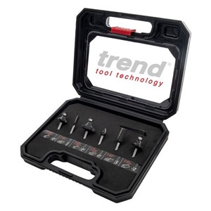 Trend Fresesett 6 deler - 8mm skaft