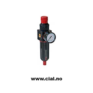 Trykkregulator M/vannutskiller 1/2"