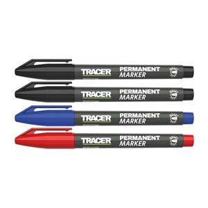 Tracer Permanent marker sett (4 farger)